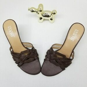 Franco Sarto Brown Sandals